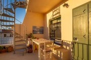 Mirsini MIT VIDEO! Kreta, Mirsini: Dorfhaus mit 2 Apartments und Dachterrasse, Meer- und Bergblick zu verkaufen Haus kaufen